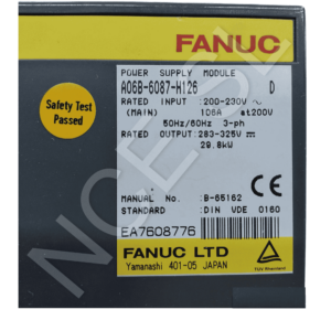 A06B-6087-H126 Power Supply Fanuc 1