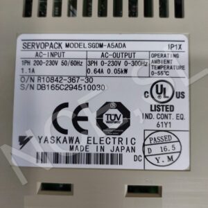 SGDM-A5ADA Servopack Yaskawa 5