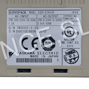 SGDS-01A12A Servopack Yaskawa 4